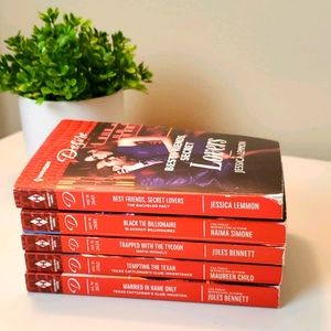 5 Harlequin Desire category Passion Novels